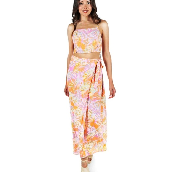 TIPSYELVES 
LUSH LEMONADE 2-PIECE MAXI DRESS SZ XL - Picture 6 of 10